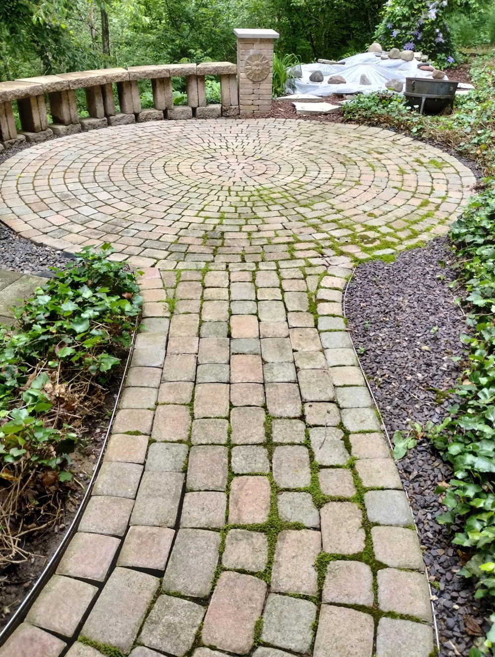Just Clean Pressure Washing provides Paver Fill (Polymeric Sand) with Waterproofing/Sealing