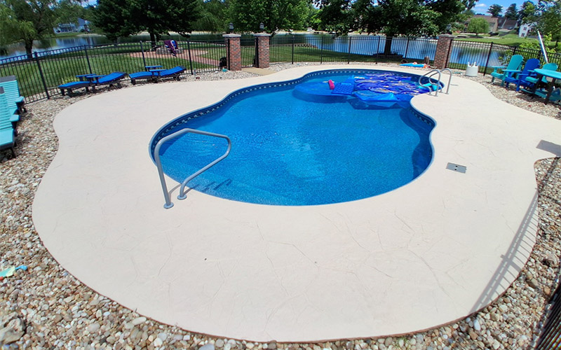 Just Clean Pressure Washing provides quality concrete porch cleaning