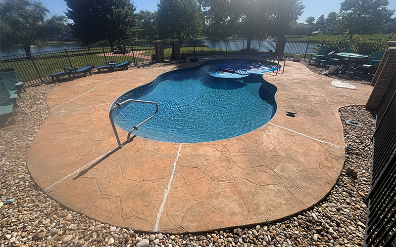 Just Clean Pressure Washing provides quality concrete porch cleaning