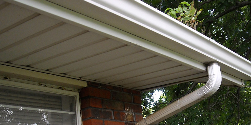 Just Clean Pressure Washing provides quality gutter and soffit cleaning