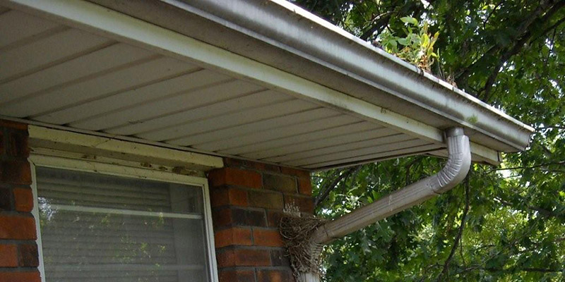 Just Clean Pressure Washing provides quality gutter and soffit cleaning